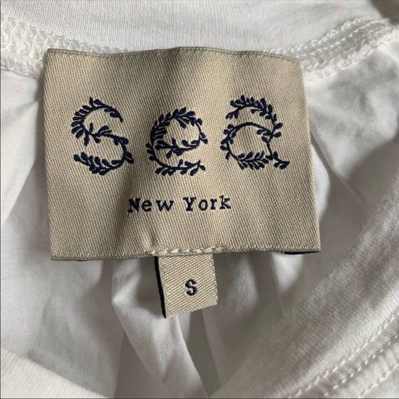 MOVING! SEA NEW YORK 100% Cotton Eyelet Tee $198 S - Picture 6 of 7